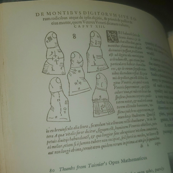 VINTAGE The BOOK of the  HAND An illustrated history of Pamistry Large Harcover - Picture 8 of 13